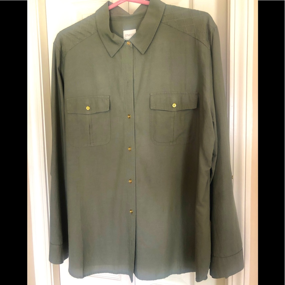 Chico’s Blouse Size 3